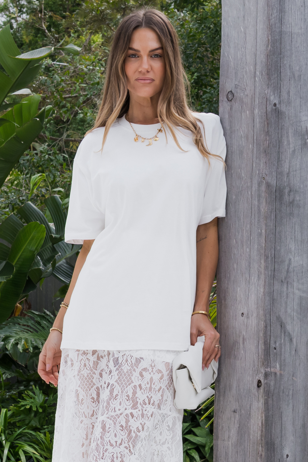 Sonny Relaxed-Fit Tee - White