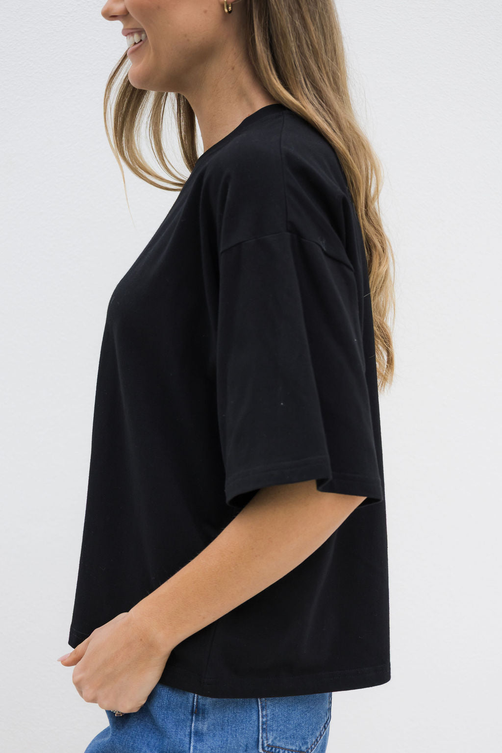 Koah Boxy-Fit Tee - Black