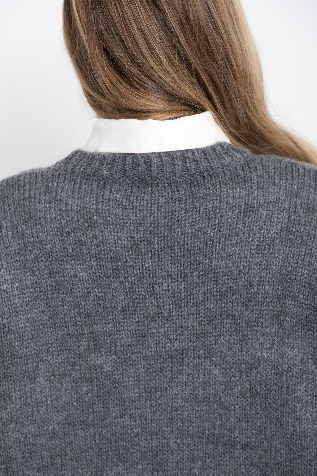 Stella Knit Jumper - Charcoal Grey