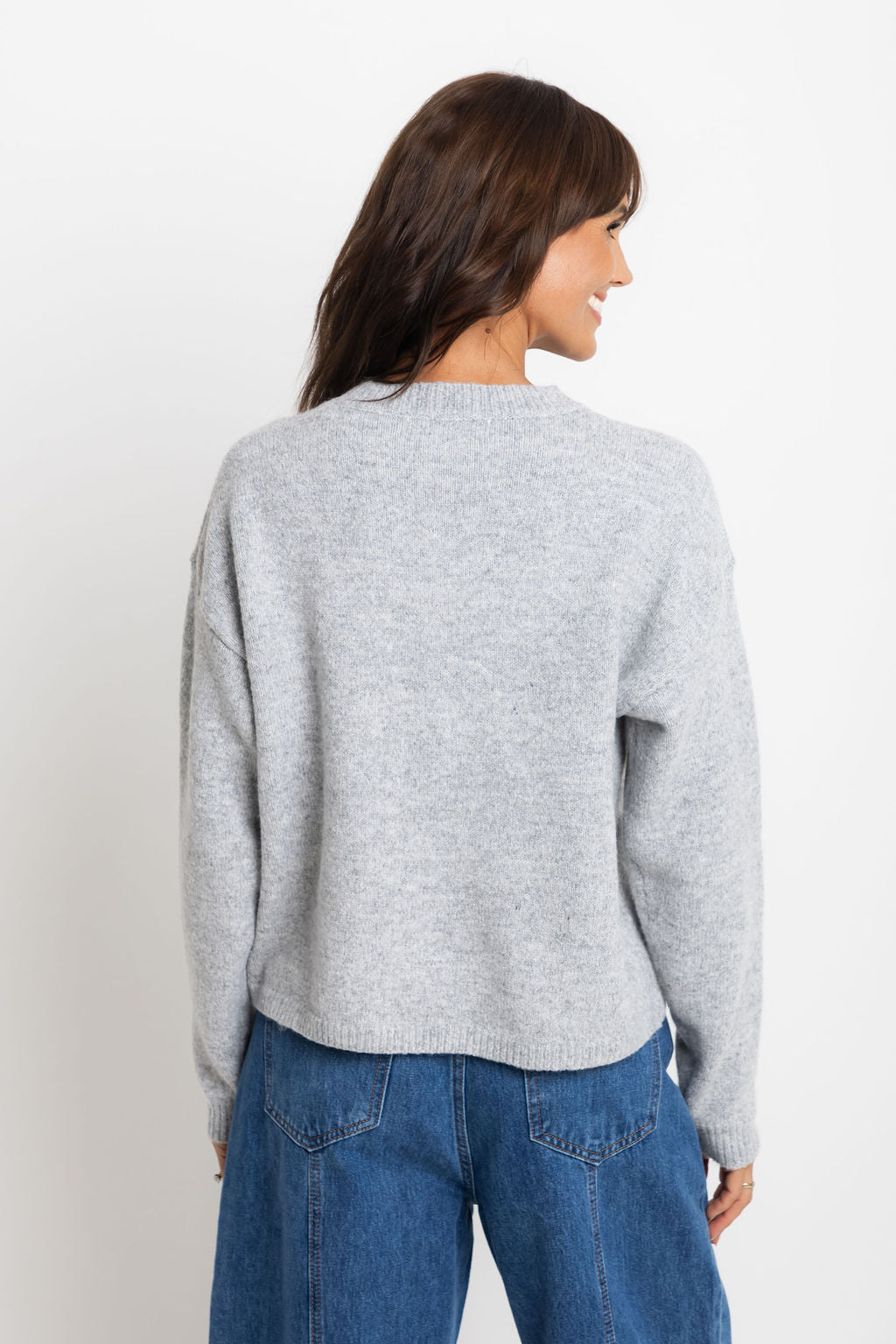 Mara Knit Jumper - Grey