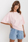 Koah Boxy-Fit Tee - Pink