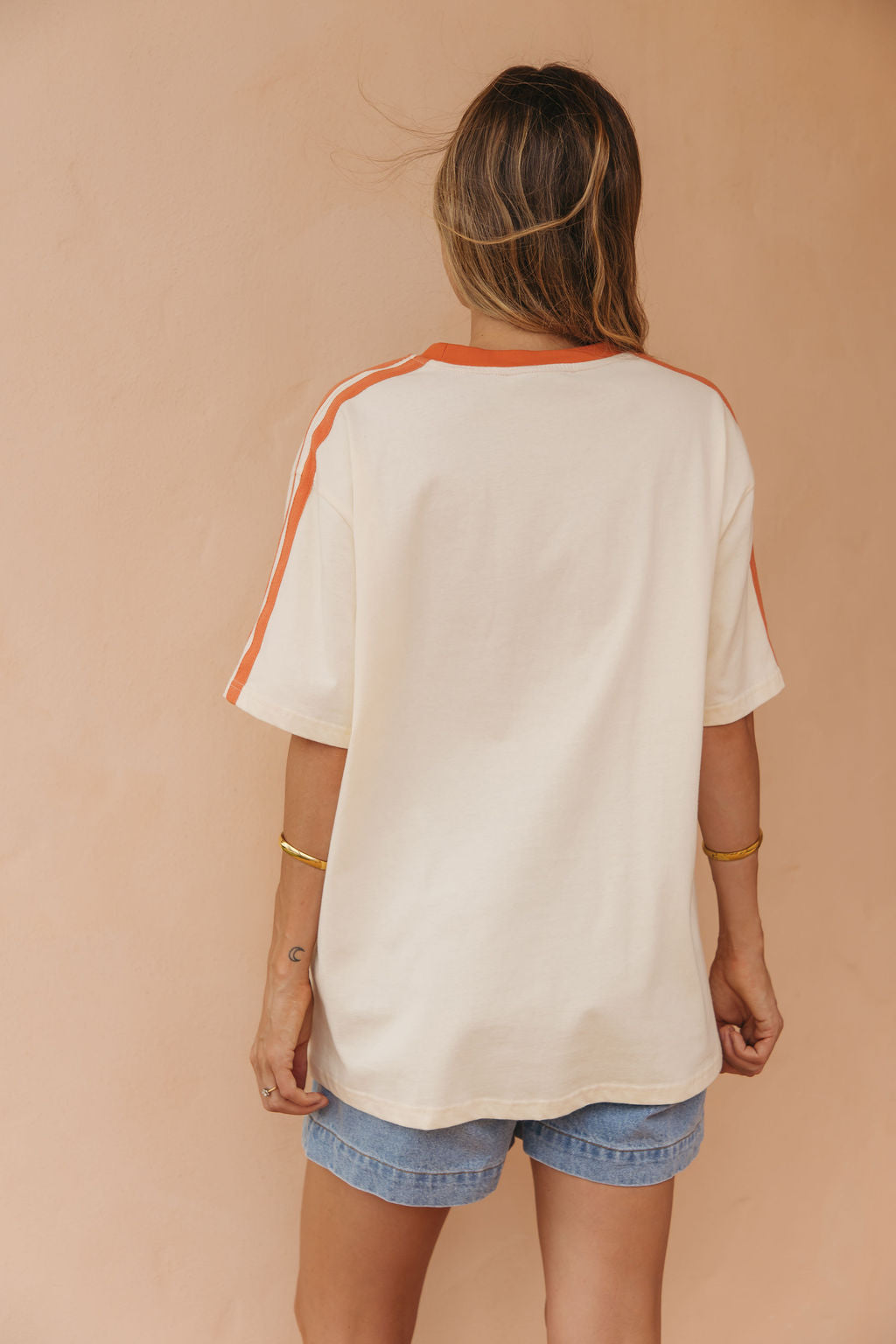 Palmira Graphic Tee - Cream