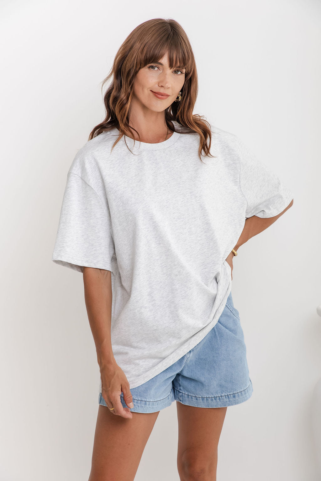 Sonny Relaxed-Fit Tee - Grey Marle