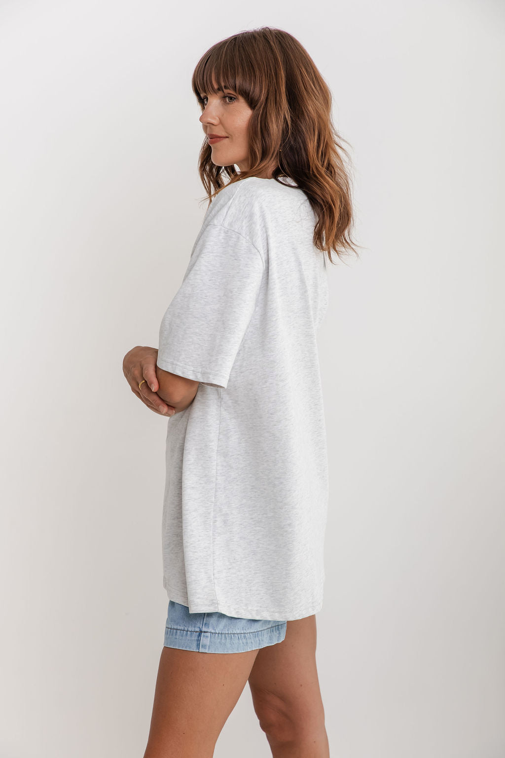 Sonny Relaxed-Fit Tee - Grey Marle