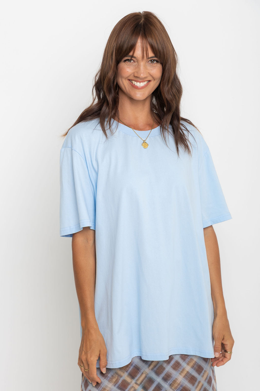 Myles Relaxed-Fit Tee - Blue