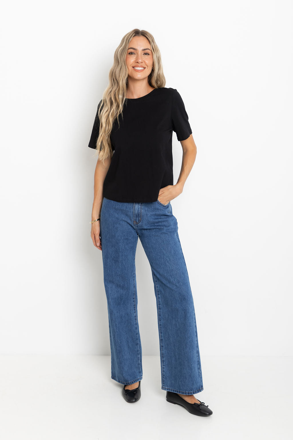 Baylee Basic Tee - Black