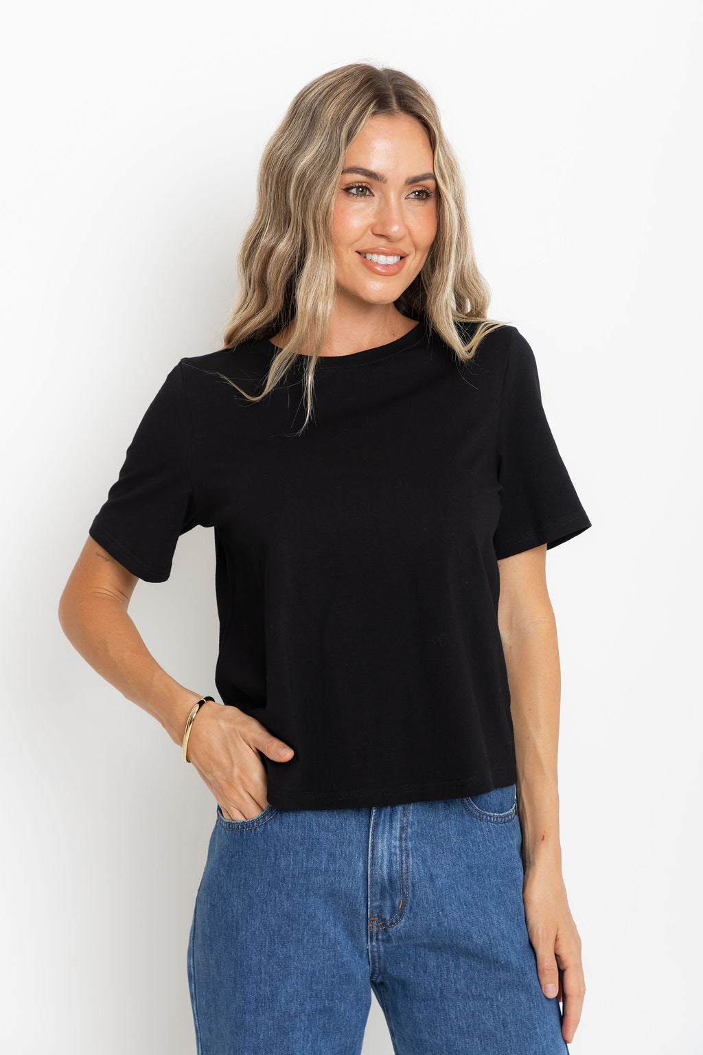 Baylee Basic Tee - Black