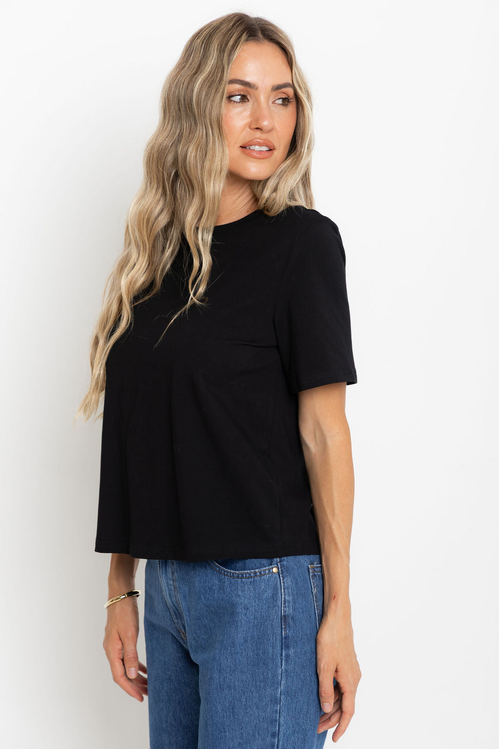 Baylee Basic Tee - Black