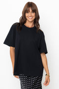 Sonny Relaxed-Fit Tee - Black