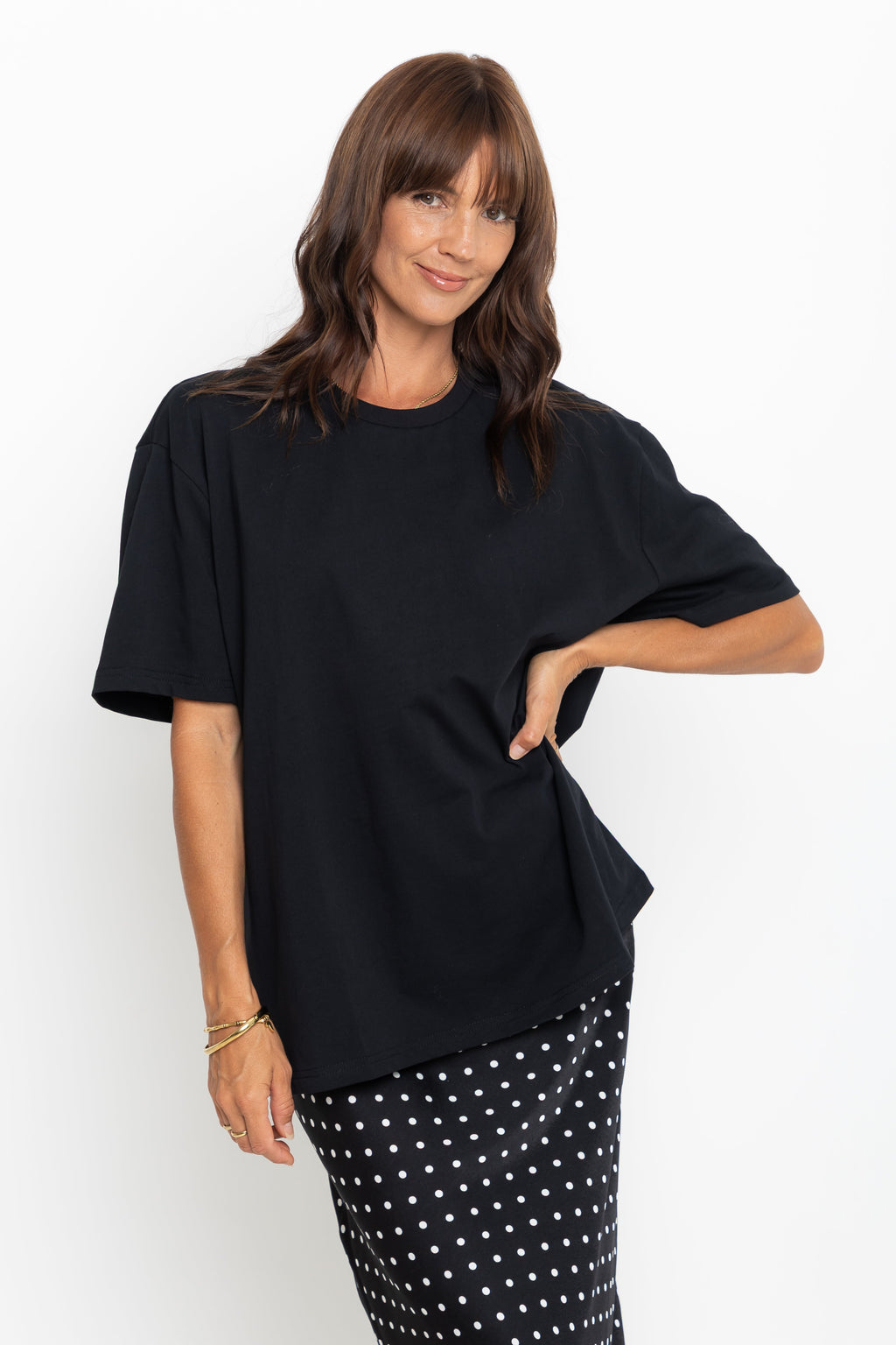 Sonny Relaxed-Fit Tee - Black