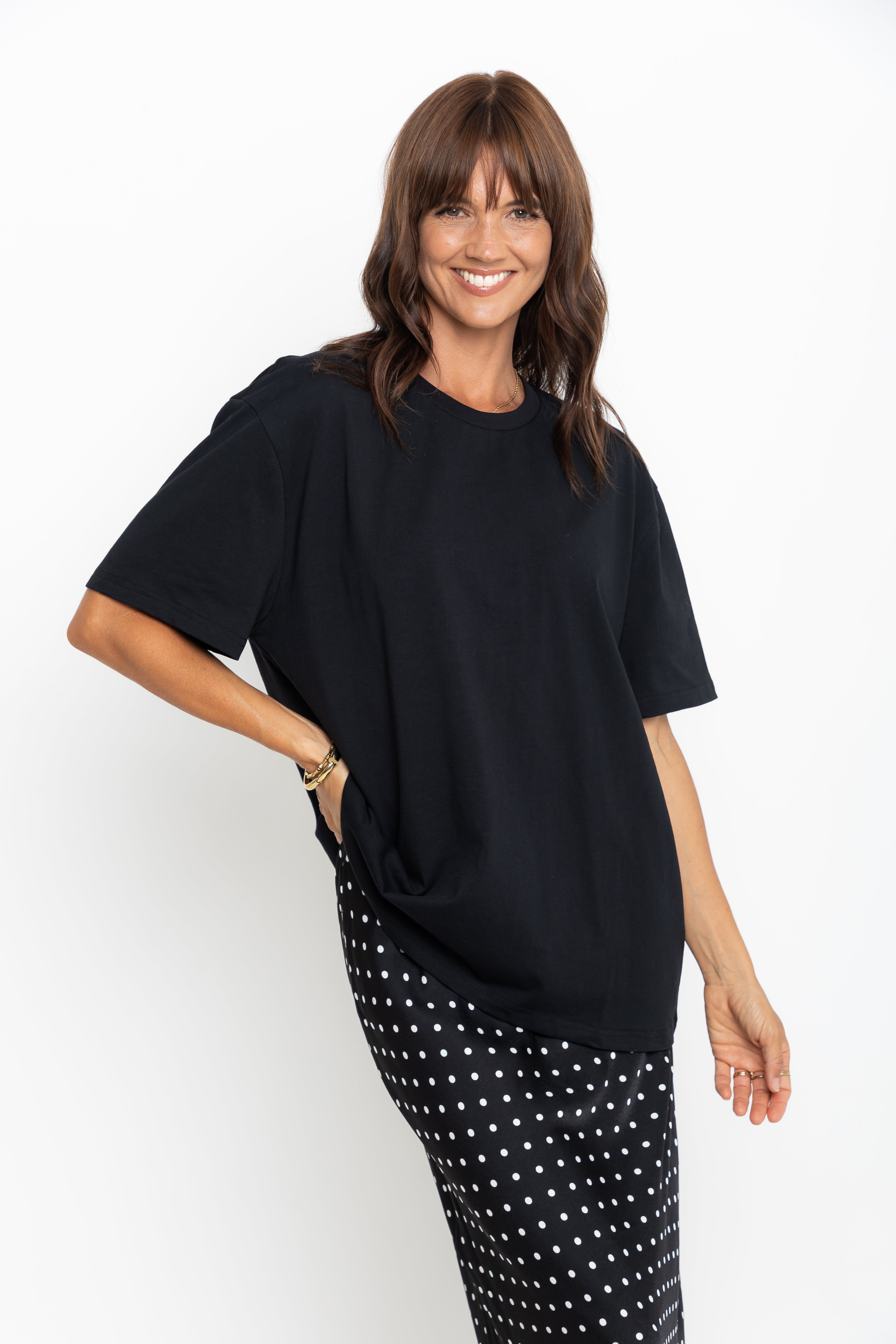 Sonny Relaxed-Fit Tee - Black