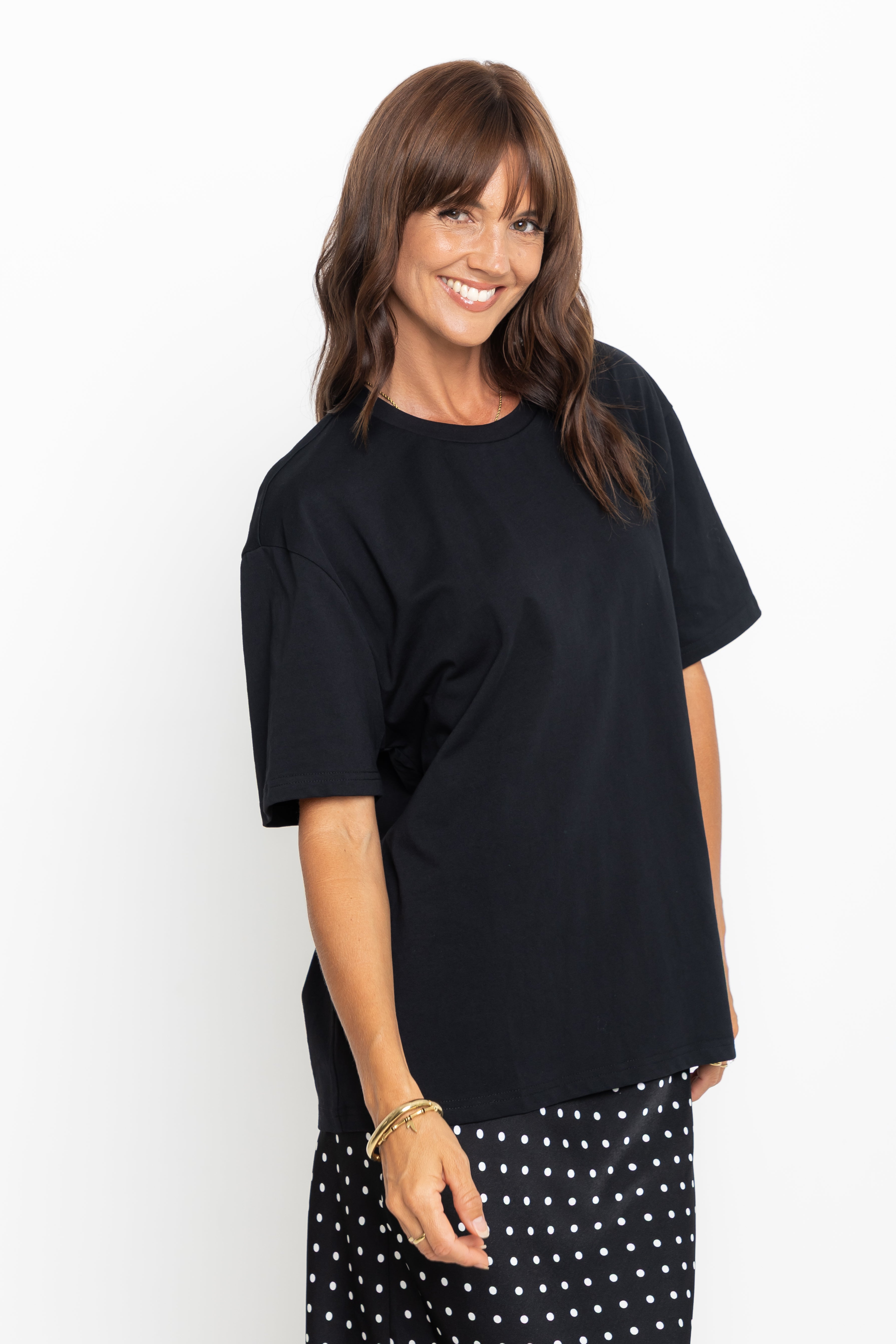 Sonny Relaxed-Fit Tee - Black