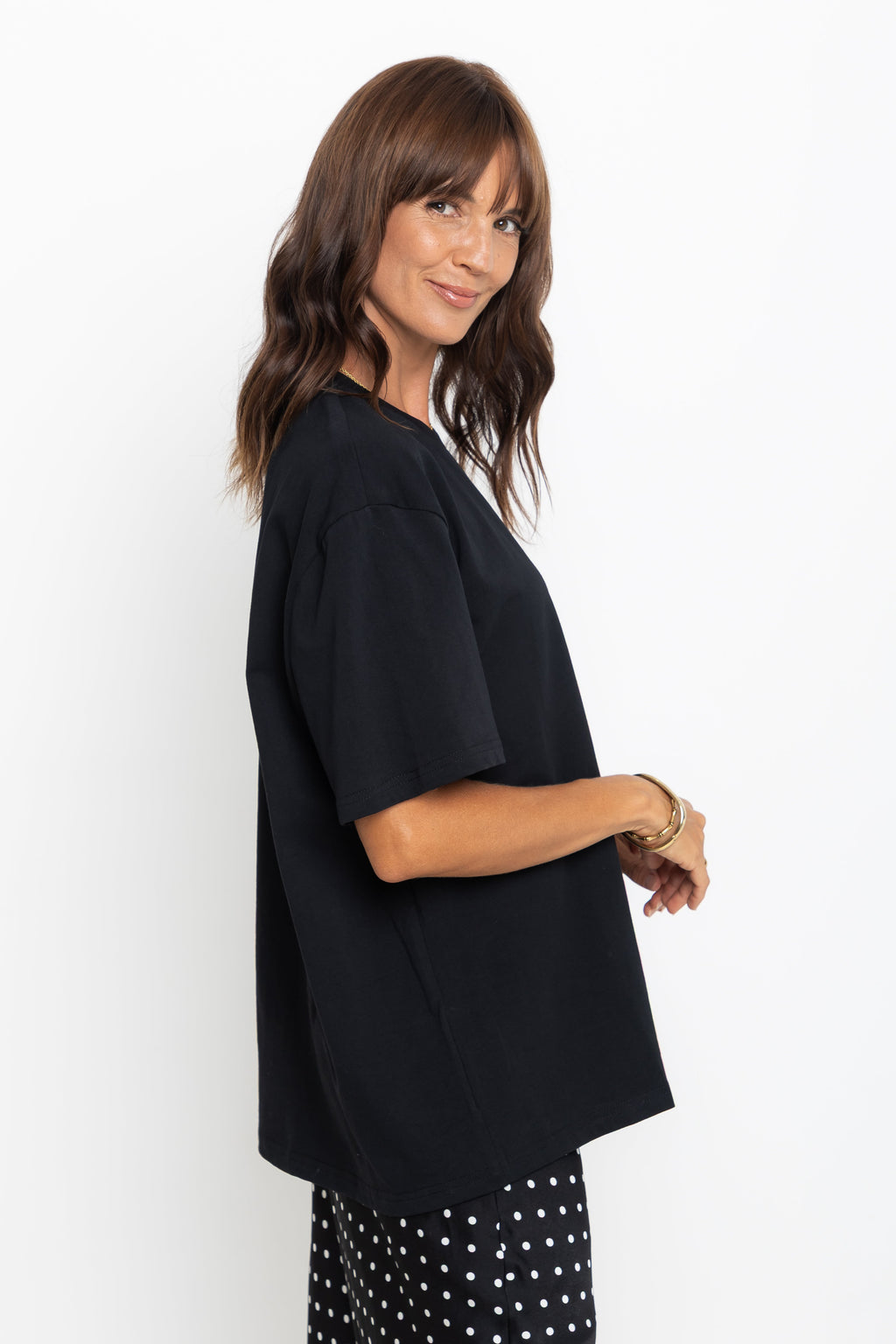 Sonny Relaxed-Fit Tee - Black