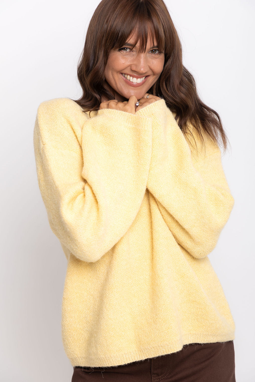 Elsie Knit Jumper - Lemon