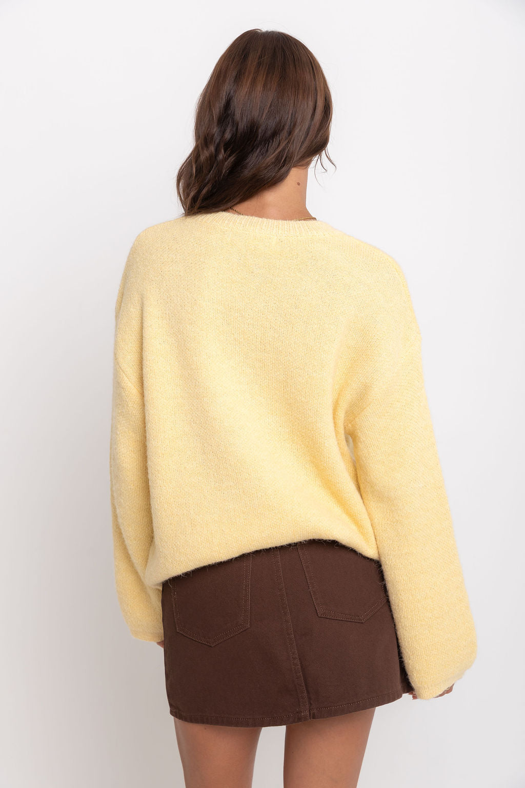 Elsie Knit Jumper - Lemon