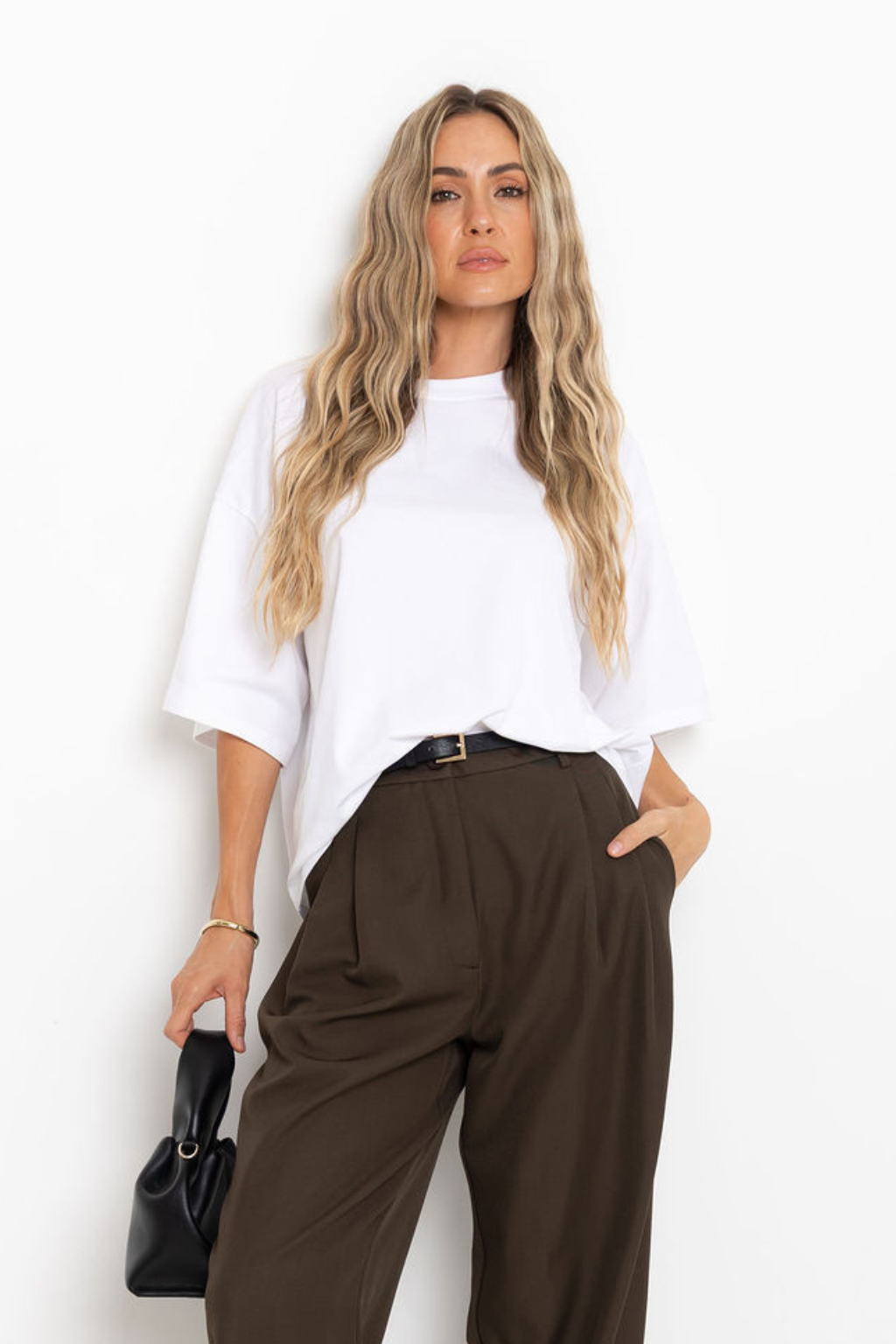 Koah Boxy-Fit Tee - White