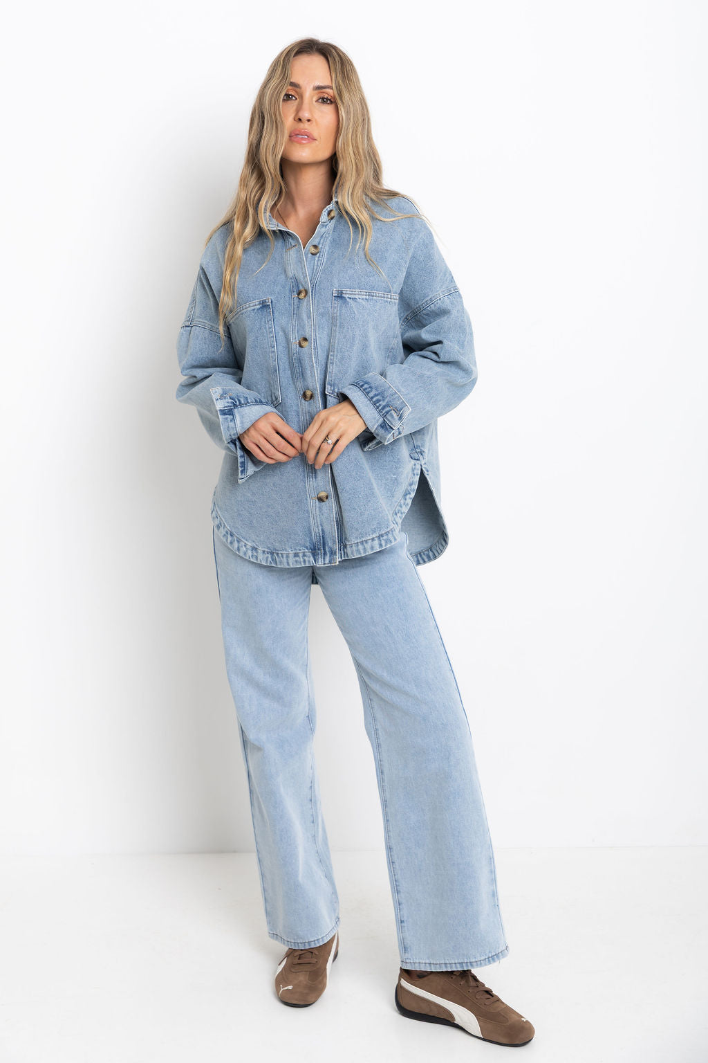 Banksy Relaxed-Fit Denim Jacket - Vintage Wash
