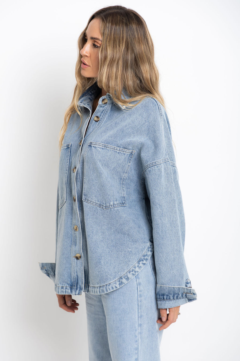Banksy Relaxed-Fit Denim Jacket - Vintage Wash