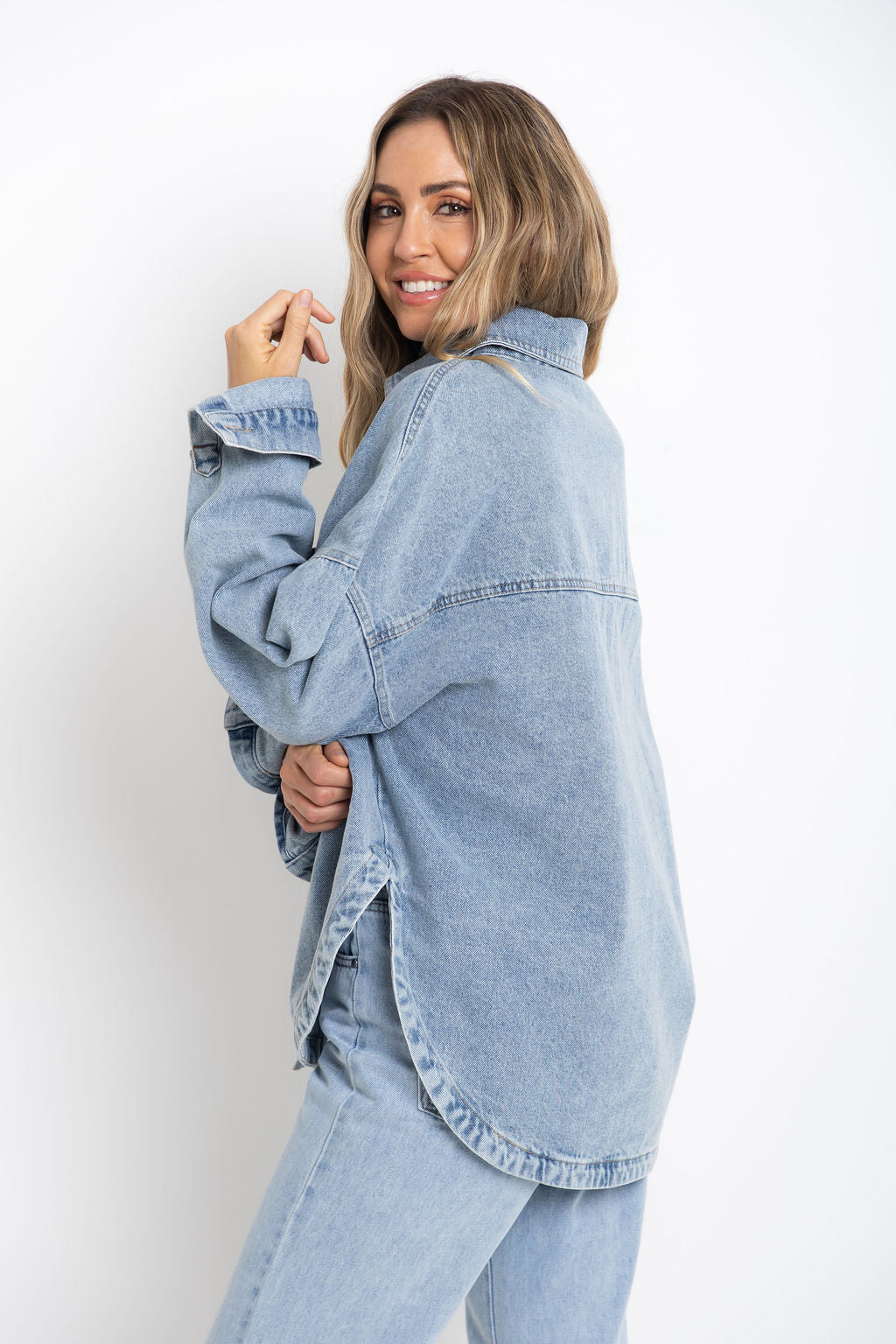 Banksy Relaxed-Fit Denim Jacket - Vintage Wash