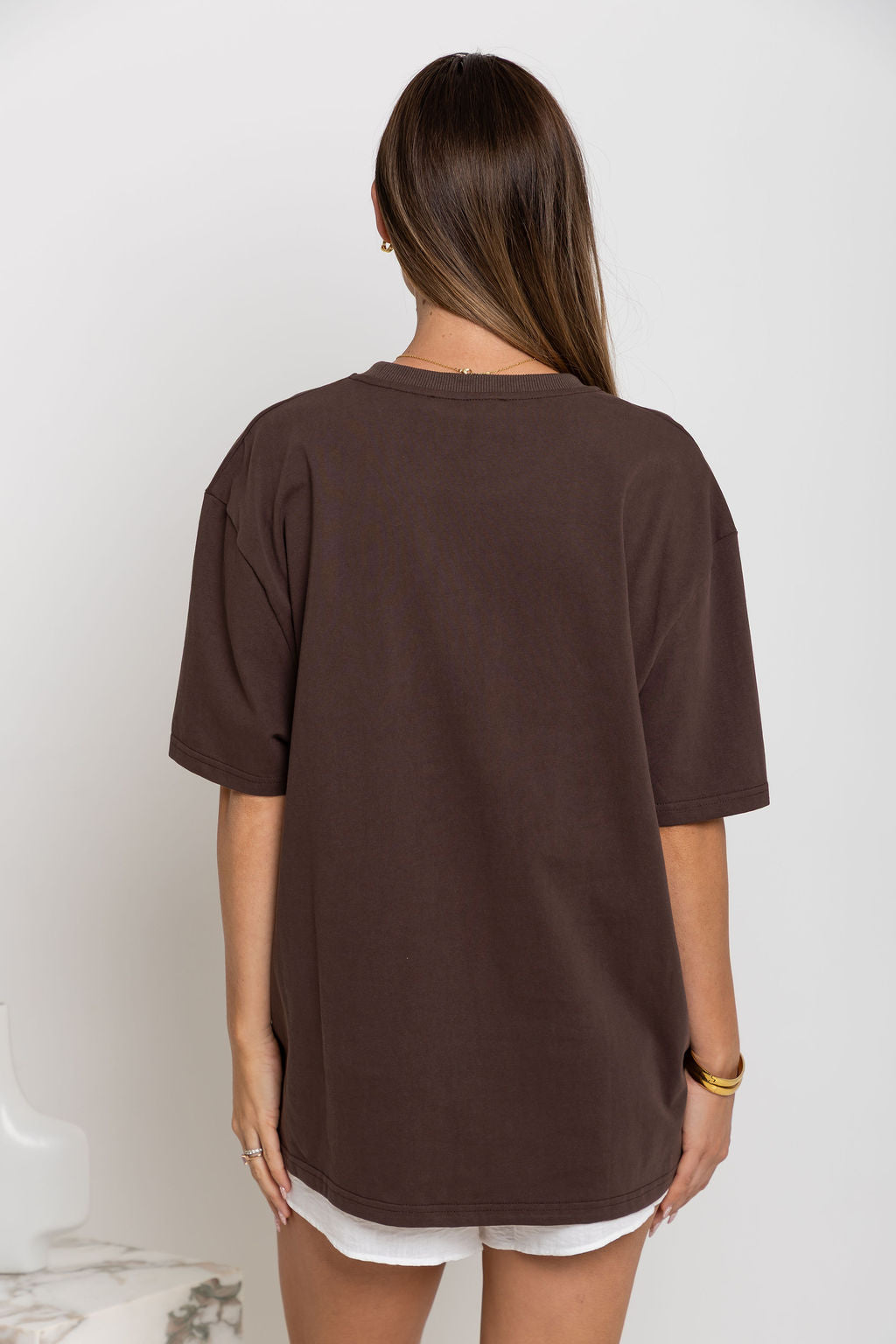 Sonny Relaxed-Fit Tee - Choc Brown